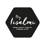 By Iisalmi logo mustavalkoisena