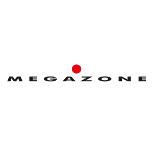 Referenssit: Megazone -logo värillisenä