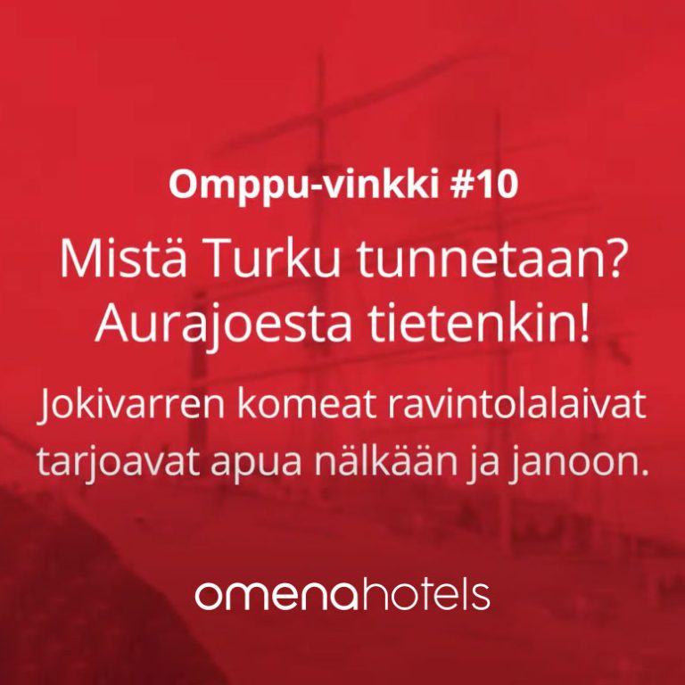 Omena hotels -vinkkivideot